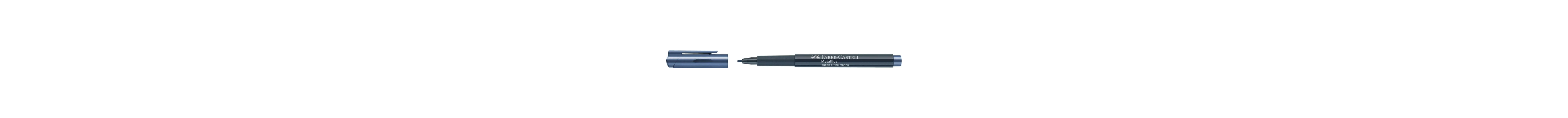 Μαρκαδόρος faber castell metallics queen of the marine - Faber castell