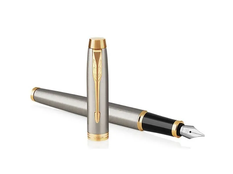 σετ δώρου parker i.m. core brushed metal gt [fp-bp] - Parker