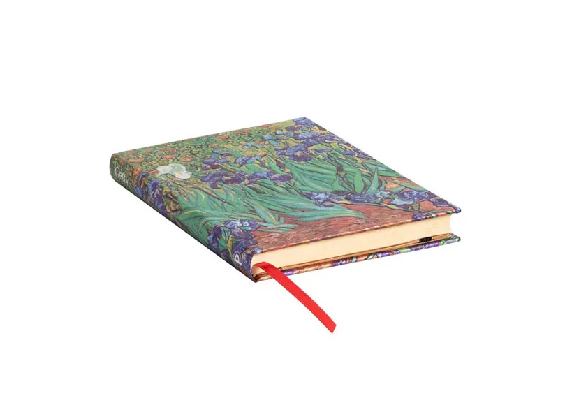 σημειωματάριο paperblanks ριγέ van gogh's irises midi - Paperblanks