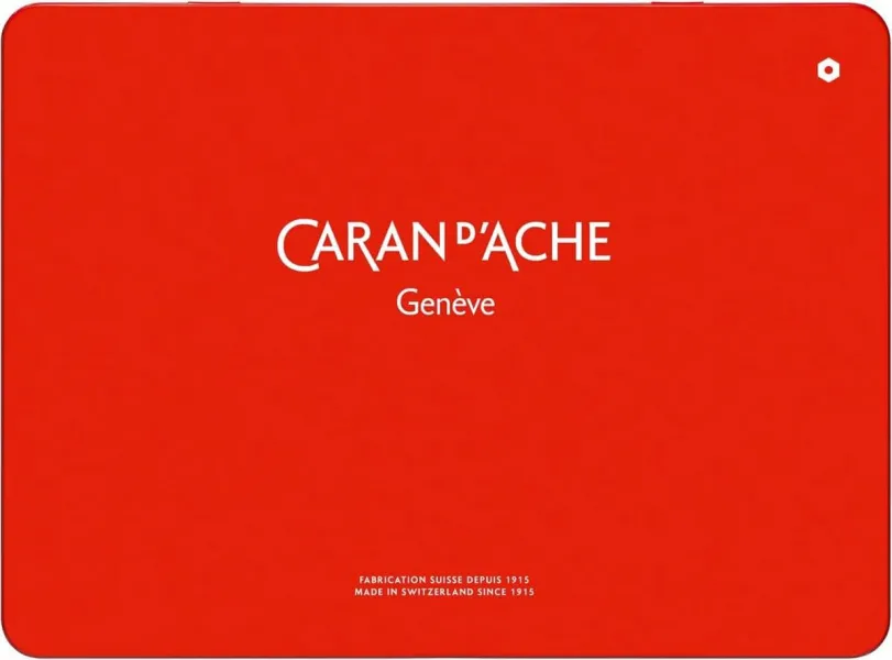 Ξυλομπογιές ακουαρέλας caran d'ache supracolor μεταλλικό κουτί 30 χρώματα φ3.8mm - Caran d'ache