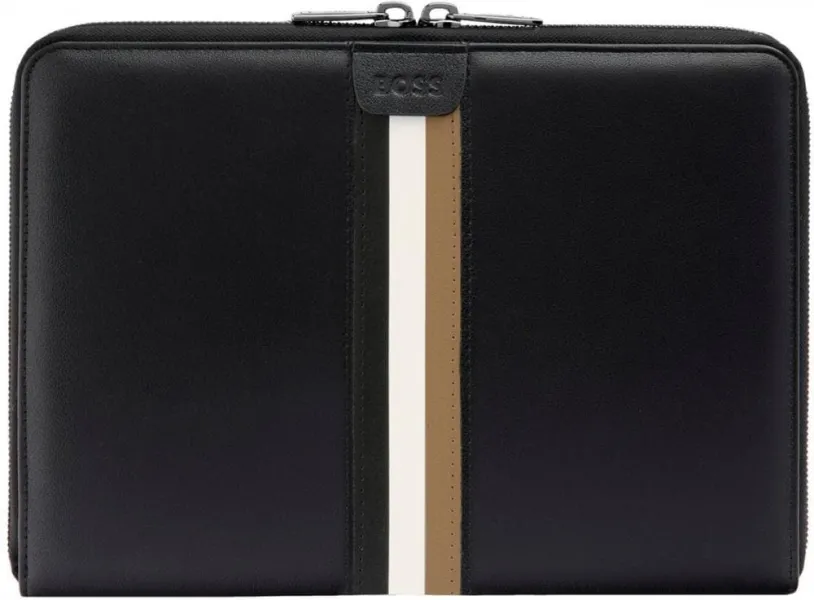 Ντοσιέ hugo boss a5 conference folder zip iconic black - Hugo boss
