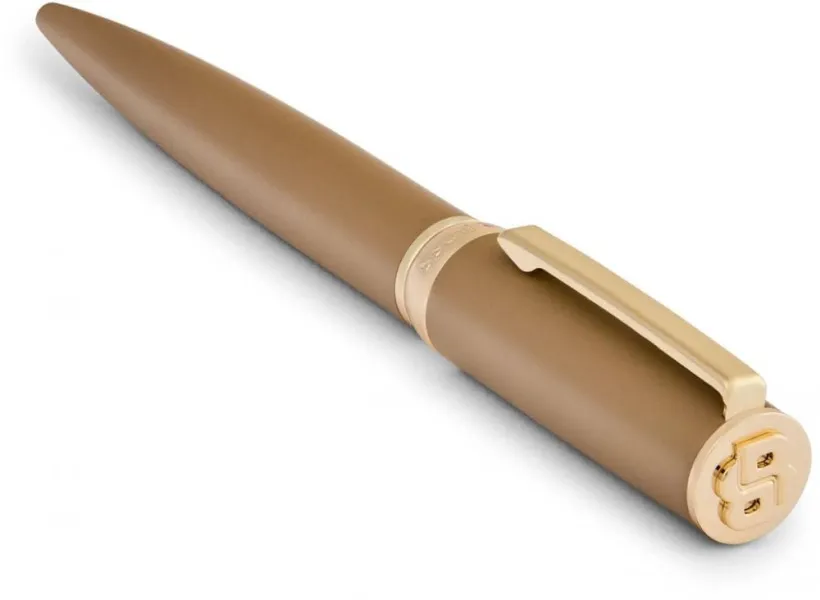 στυλό hugo boss arche double b camel ballpen - Hugo boss