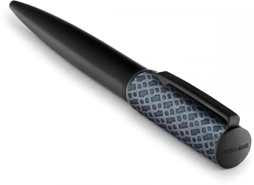 στυλό hugo boss arche monogram black & navy ballpen - Hugo boss