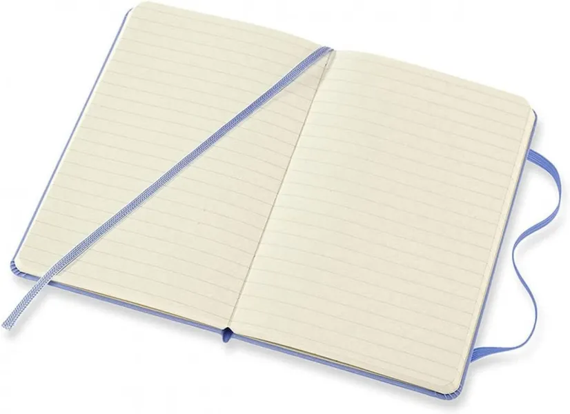 σημειωματάριο moleskine pocket ruled 9x14cm hydrangea hard cover - Moleskine