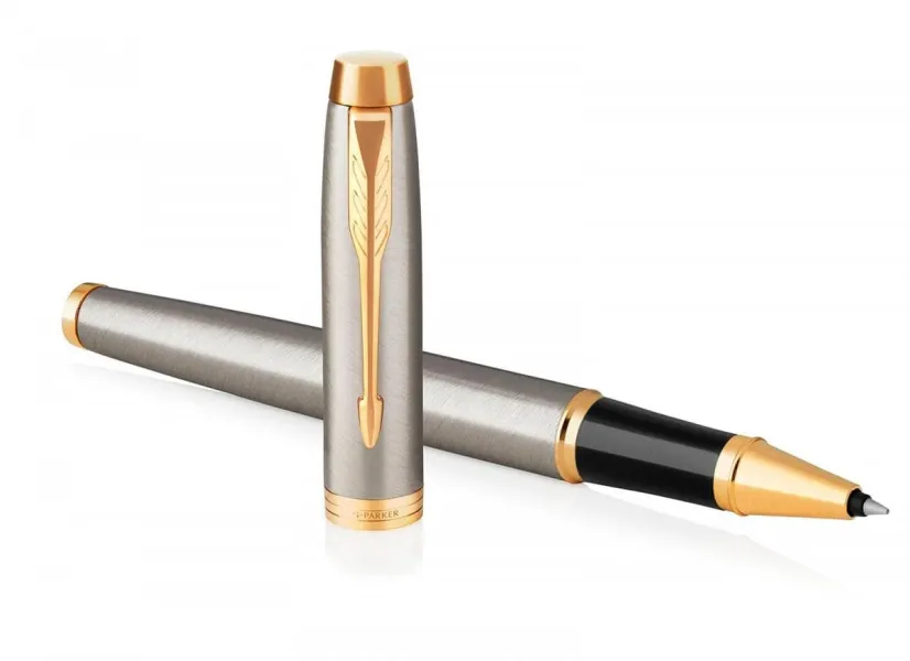 σετ δώρου parker i.m. brushed metal gt (rb-bp) - Parker
