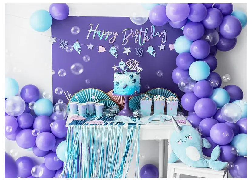 πιάτα χάρτινα narwal 18.5x29cm - Partydeco
