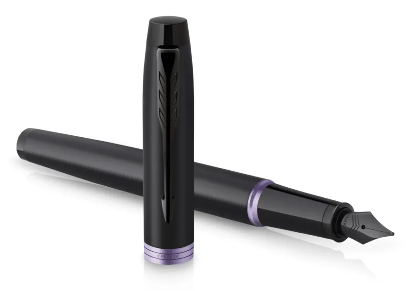 πένα parker im black purple vibrant ring - Parker