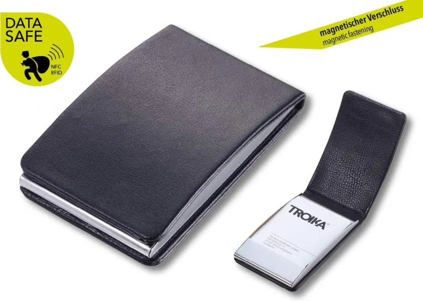 Θήκη καρτών troika magnetic midnight style rfid - Troika