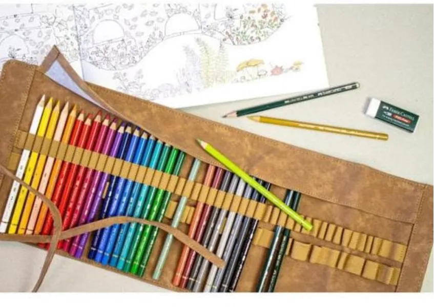 σετ faber castell polycromos ξυλομπογιές & κασετίνα - Faber castell
