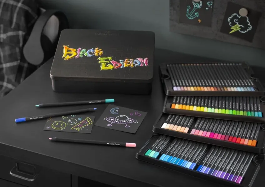 Ξυλομπογιές faber castell black edition 100 τεμάχια - Faber castell