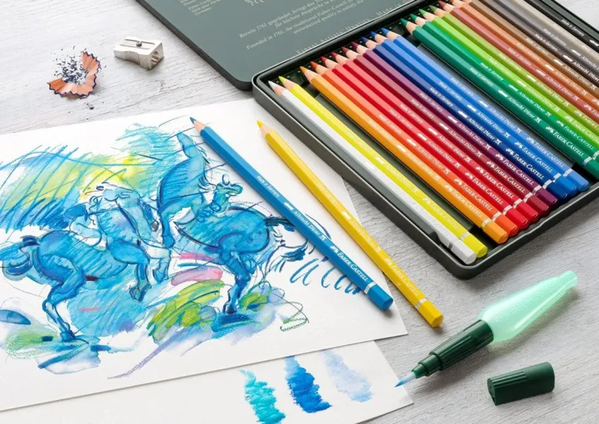 Ξυλομπογιές faber castell duerer watercolour 24 τεμάχια - Faber castell