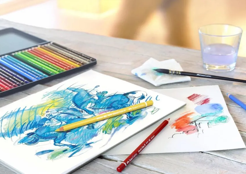 Ξυλομπογιές faber castell duerer watercolour 24 τεμάχια - Faber castell