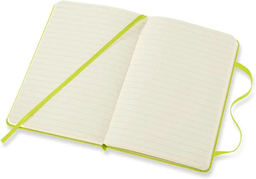 σημειωματάριο moleskine pocket ruled 9x14cm lemon hard cover - Moleskine