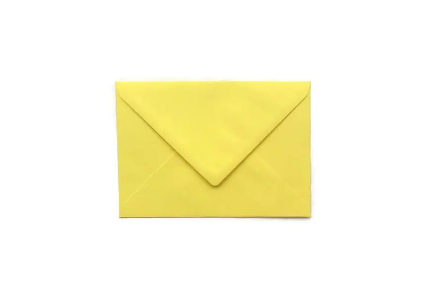 φάκελο πρόσκλησης 12.5χ17.5cm κίτρινο - Kotsonis