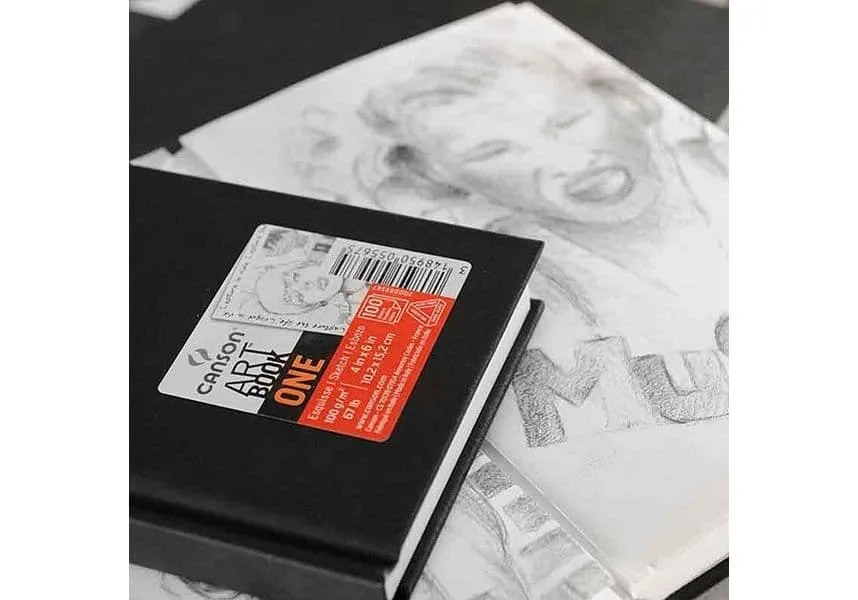 Μπλοκ canson art book one 100gr 98 φύλλα 21.6x29.7cm - Canson