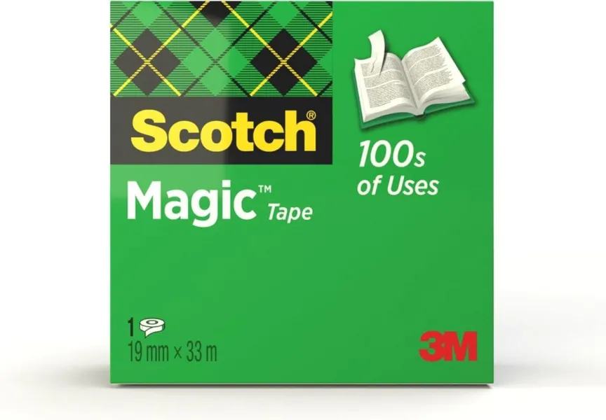 σελοτέϊπ 3m scotch διαφανές magic 810 19x33 - 3m