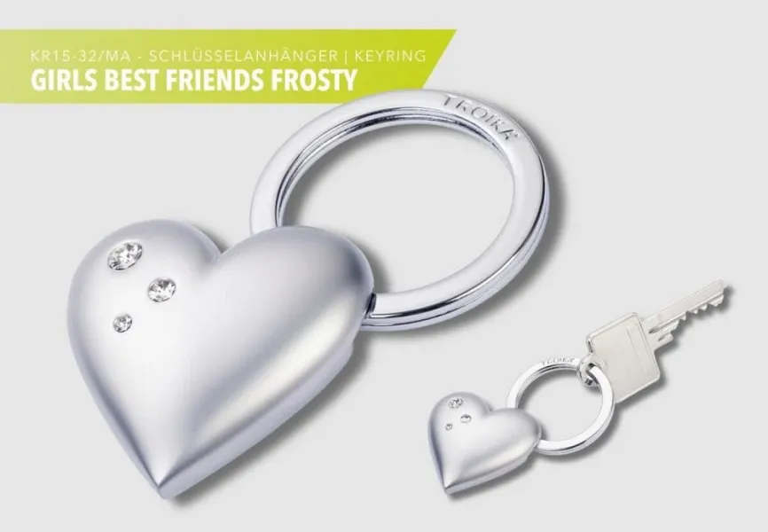 Μπρελόκ troika girls best friends - frosty - Troika
