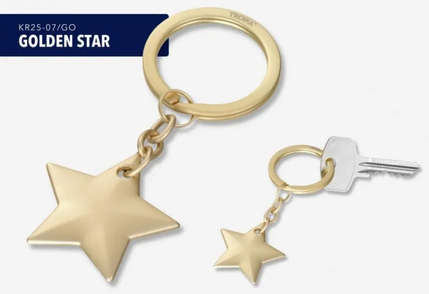 Μπρελοκ troika golden star - Troika