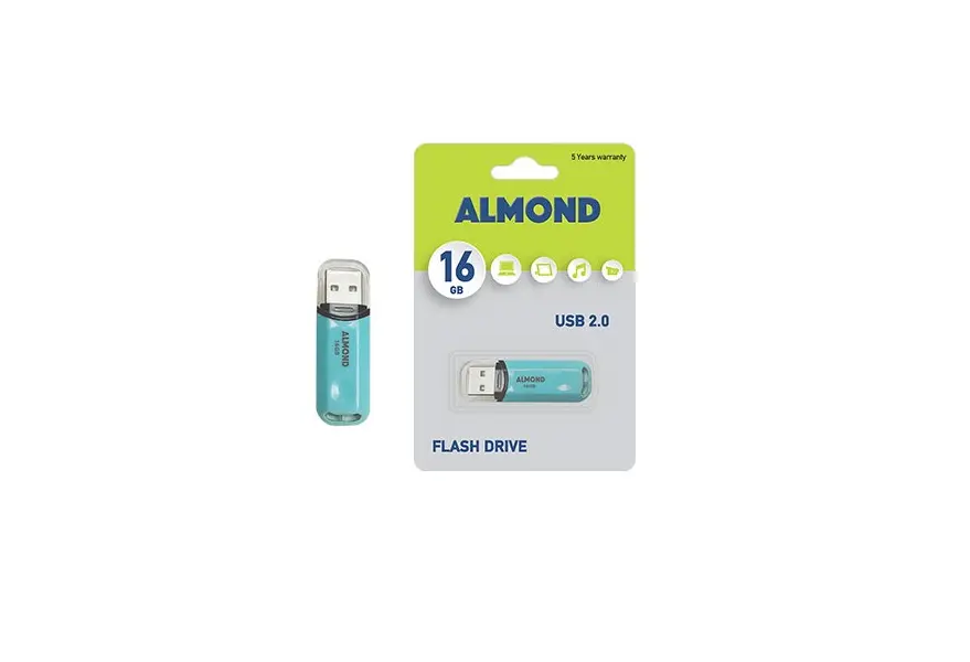 Usb stick almond 16gb pastel blue - Almond