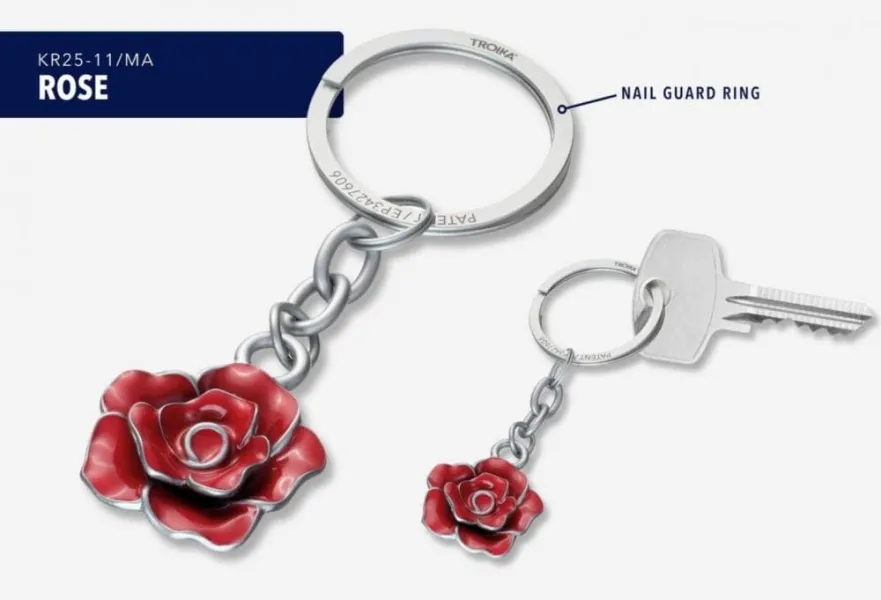 Μπρελοκ troika rose - Troika