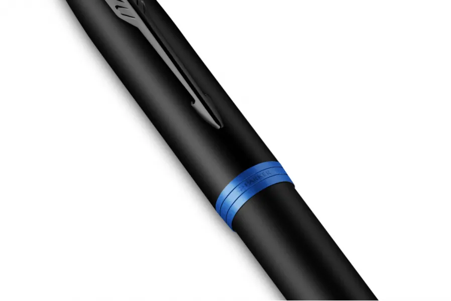 στυλό parker im black blue vibrant ring rollerball - Parker