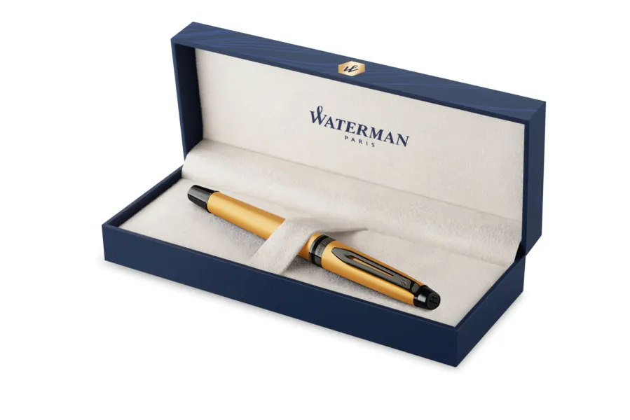 στυλό waterman expert special edition metallic gold rt rollerball - Waterman