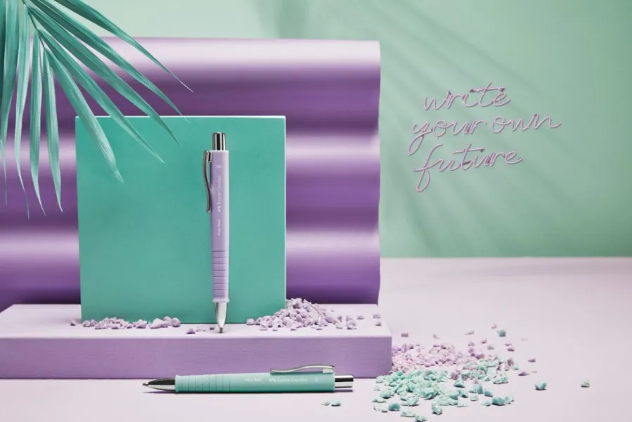 στυλό faber castell poly ball lilac xb - Faber castell