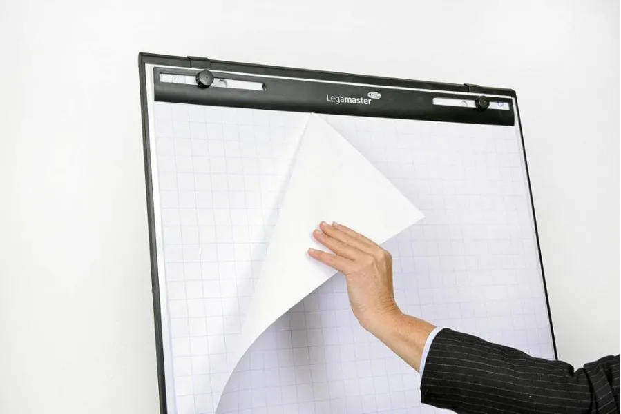 πίνακας legamaster flipchart triangle + μαγνητικός πίνακας με ρόδες 105x68cm - Legamaster