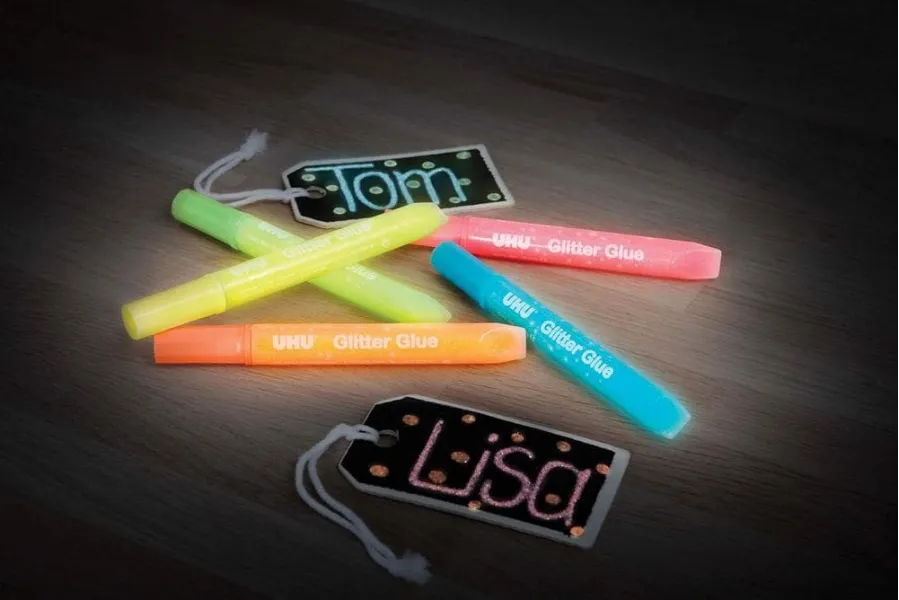 Κόλλα uhu glow in the dark 5x10ml - Uhu