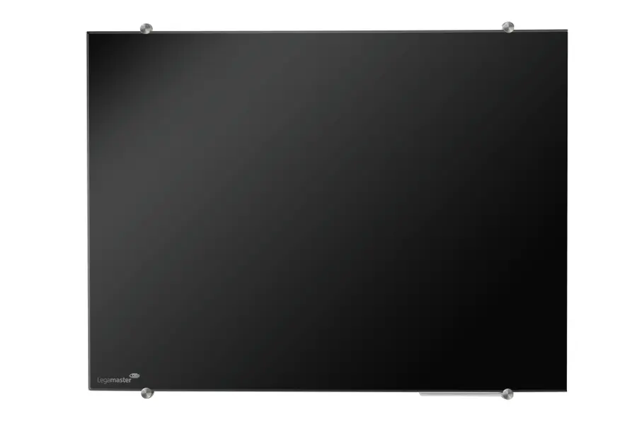 πίνακας μαρκαδόρου μαγνητικός legamaster glassboard 90x120cm black - Legamaster