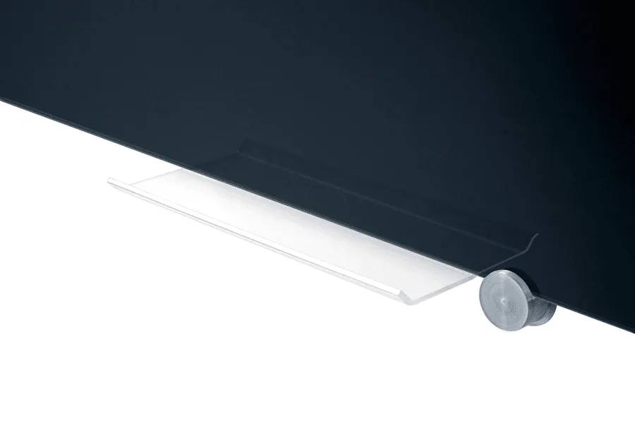 πίνακας μαρκαδόρου μαγνητικός legamaster glassboard 90x120cm black - Legamaster