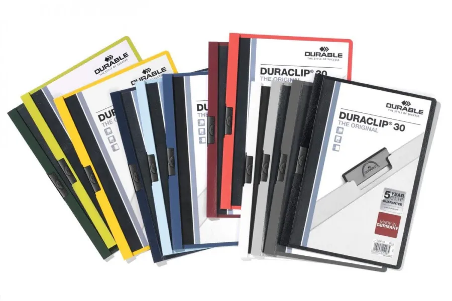 Ντοσιέ durable duraclip 2200/30 μαύρο - Durable