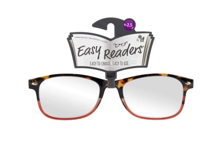 Γυαλιά πρεσβυωπίας if easy reader 2.5 duo tortoiseshell-red - If