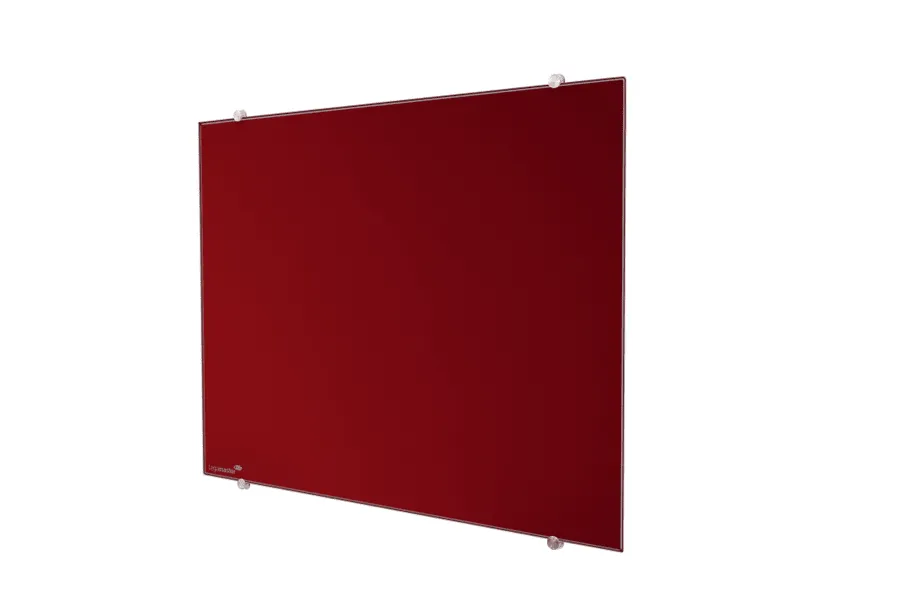πίνακας μαρκαδόρου μαγνητικός legamaster glassboard κόκκινος 100x150cm le-104763 - Legamaster