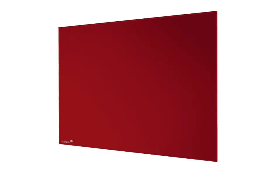 πίνακας μαρκαδόρου μαγνητικός legamaster glassboard κόκκινος 60x80cm le-104743 - Legamaster