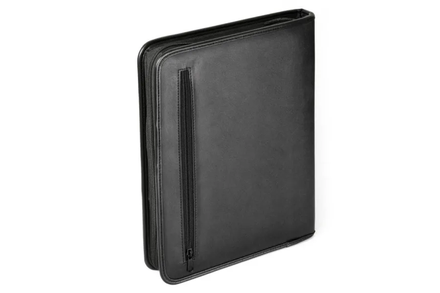 Ντοσιέ συνεδρίου monolith folio ringbinder 2795 με φερμουάρ & κρίκους μαύρο - Monolith