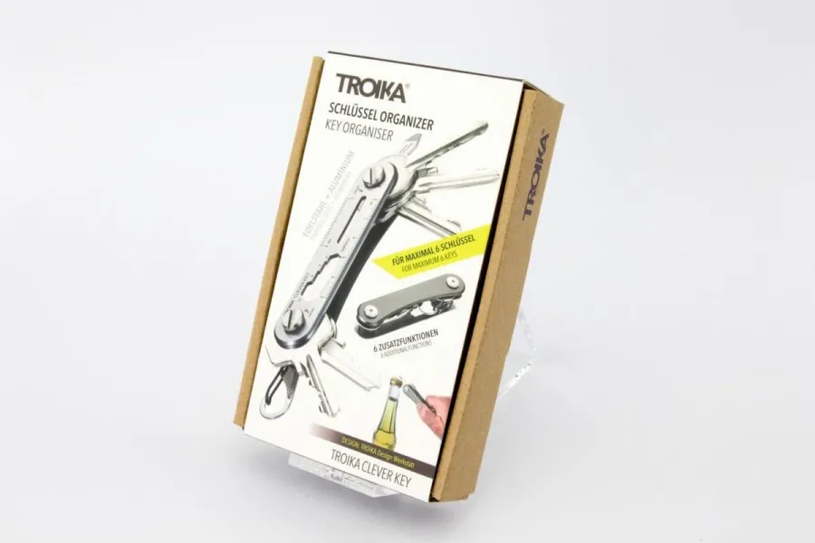 Μπρελόκ troika πολυεργαλείο clever key ασημί - Troika