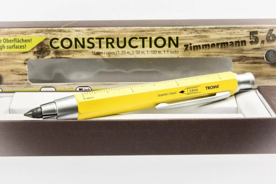 Μηχανικό μολύβι troika construction 5.6mm yellow pen56/ye - Troika