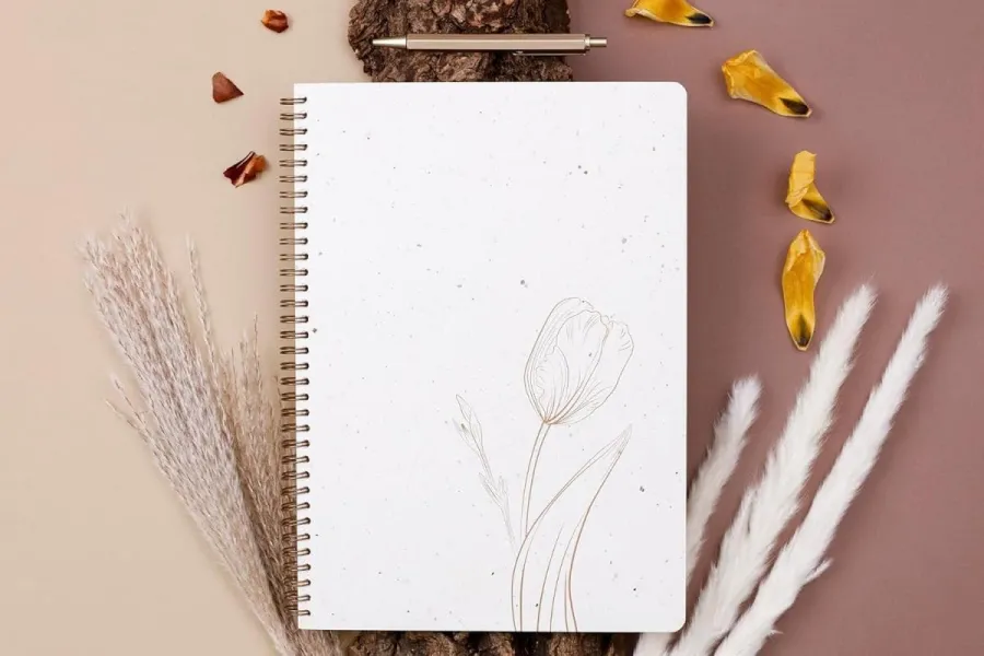 σημειωματάριο σπιράλ tulip α4 dots 74 φύλλα - Clairefontaine