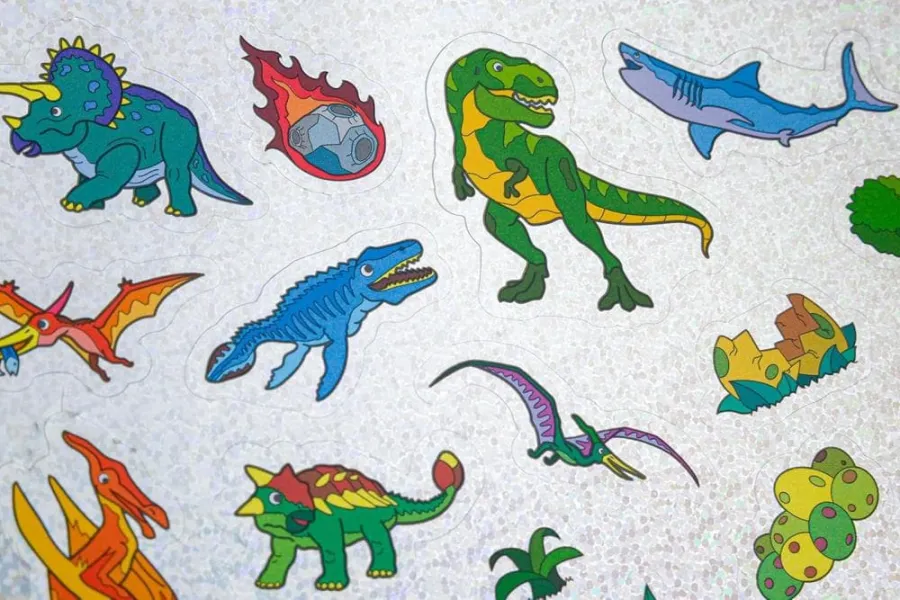 Μπλοκ ζωγραφικής megatastic colouring dinosaurs 3+ - Bookoli