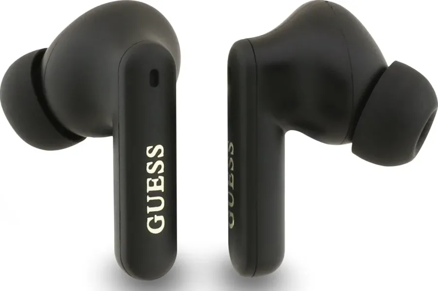 Ακουστικά guess - wireless earbuds bluetooth 4g classic metal logo black - Guess