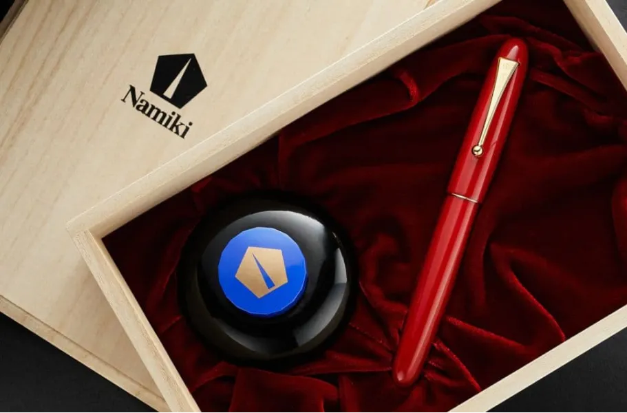 πένα namiki yukari royale vermilion 18k fine fnk-128s-r - Pilot
