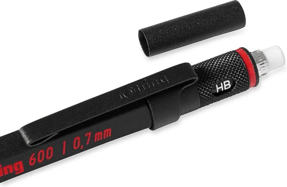Μηχανικό μολύβι rotring 600 0.7mm black - Rotring