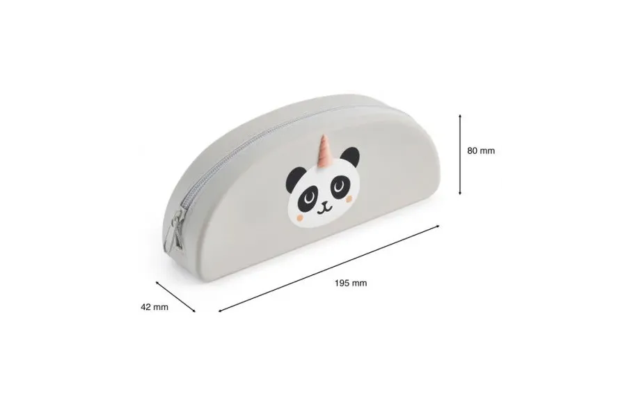 Κασετίνα θήκη σιλικόνης miquelrius back to fun panda - Miquelrius