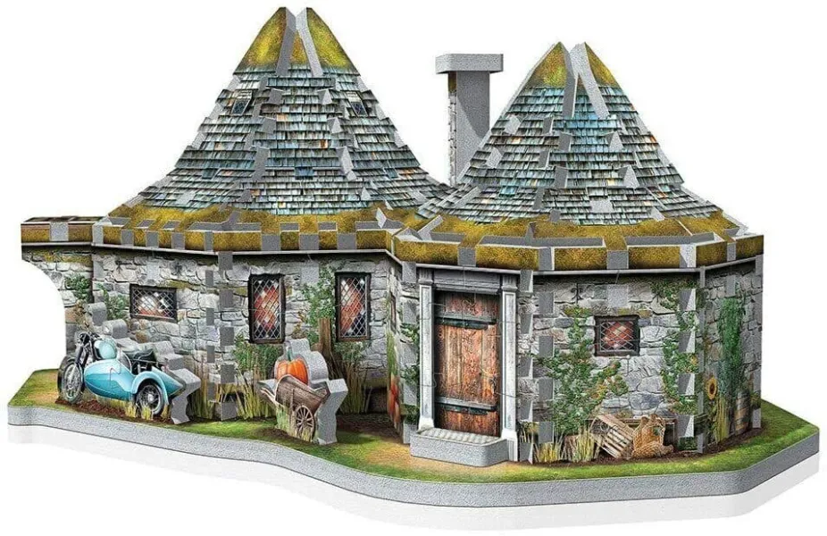 παζλ 3d wrebbit3d - hagrid’s hut - (harry potter) 270 κομμάτια 14+ - Wrebbit3d