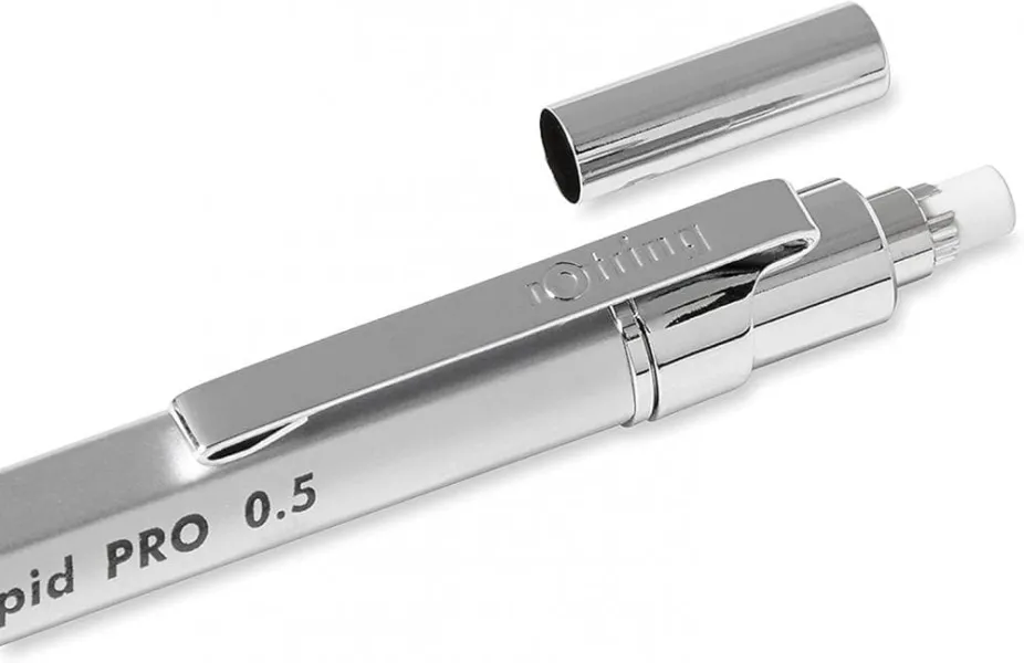 Μηχανικό μολύβι rotring rapid pro 0.5mm silver - Rotring