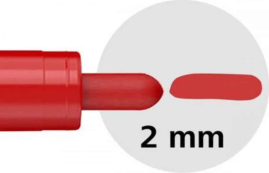 Μαρκαδόρος schneider acrylic marker 310 paint it 2mm κόκκινο - Schneider