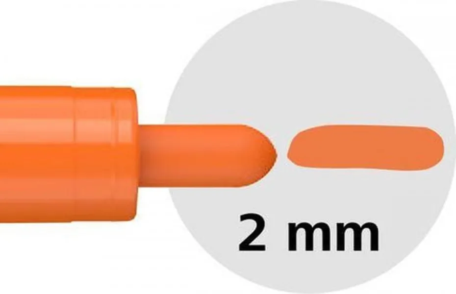 Μαρκαδόρος schneider acrylic marker 310 paint it 2mm πορτοκαλί - Schneider