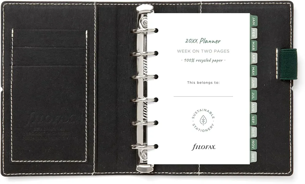 Organizer filofax eco essential pocket golden oak - Filofax